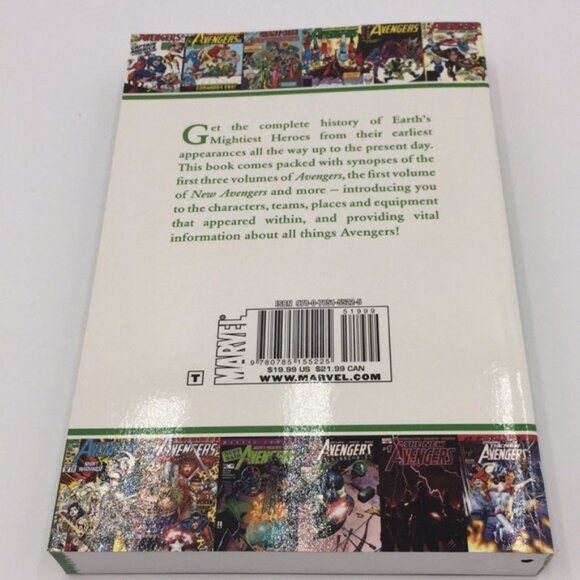 Marvel Avengers Official Index to Marvel Universe Softcover Book - Picture 3 of 6